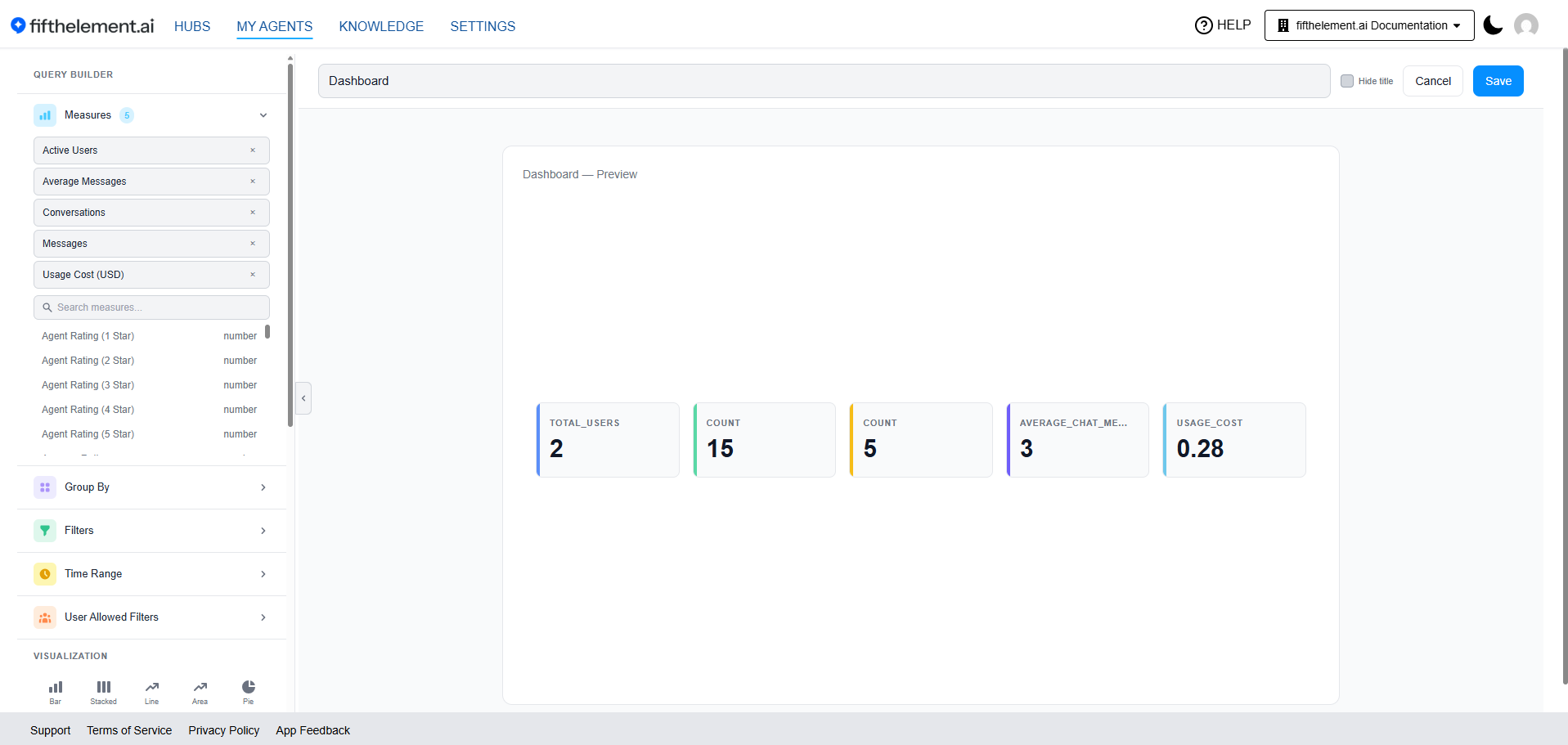 Agent Report Query Builder
