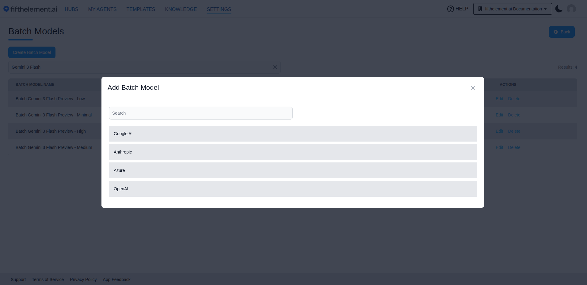 Add Batch Model