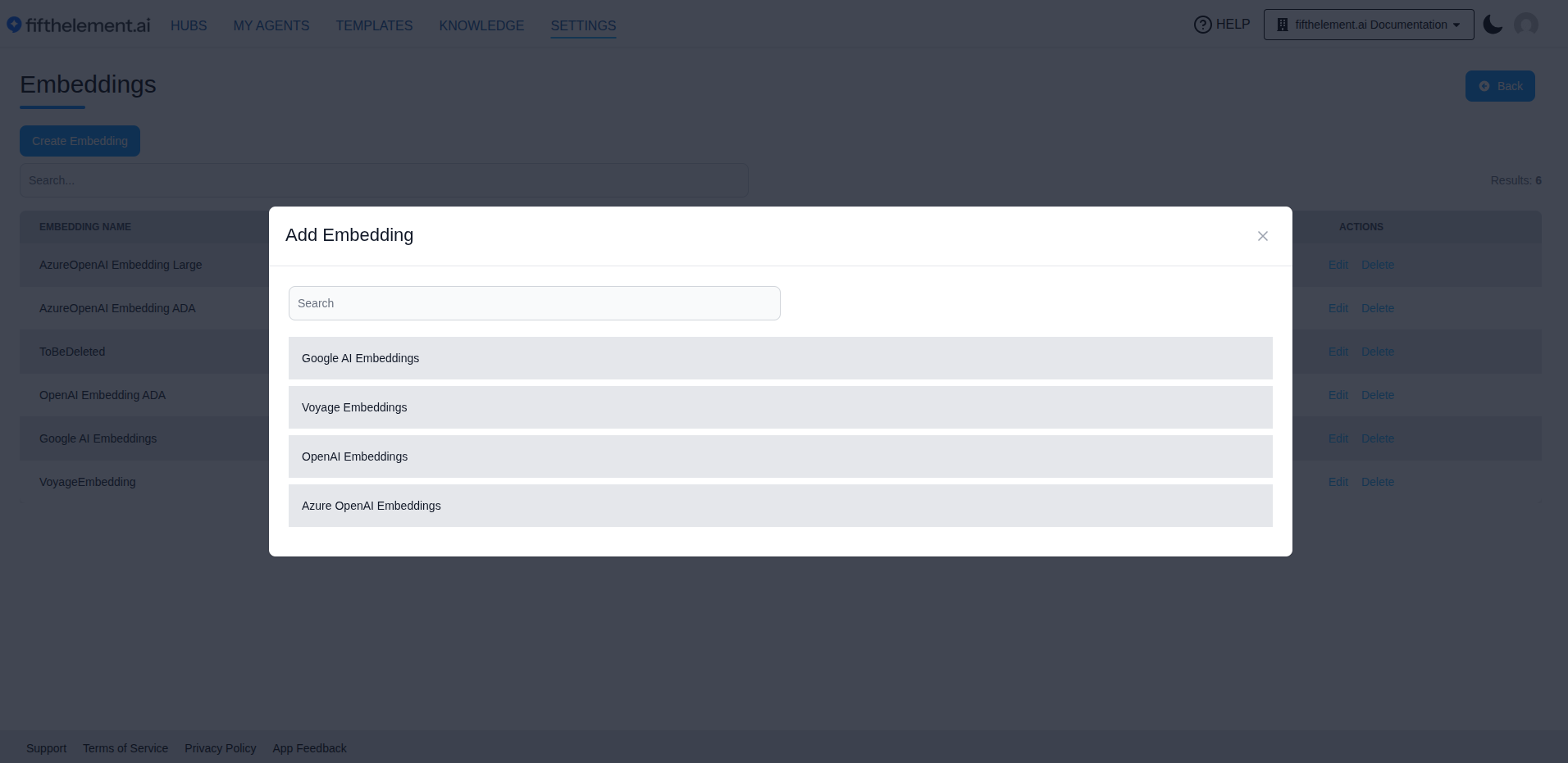 Add Embedding